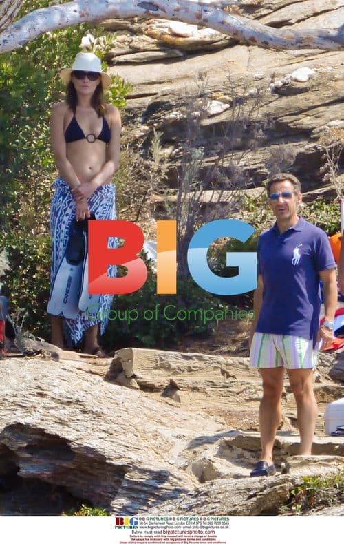 Sarkozy and Bruni on holiday in France