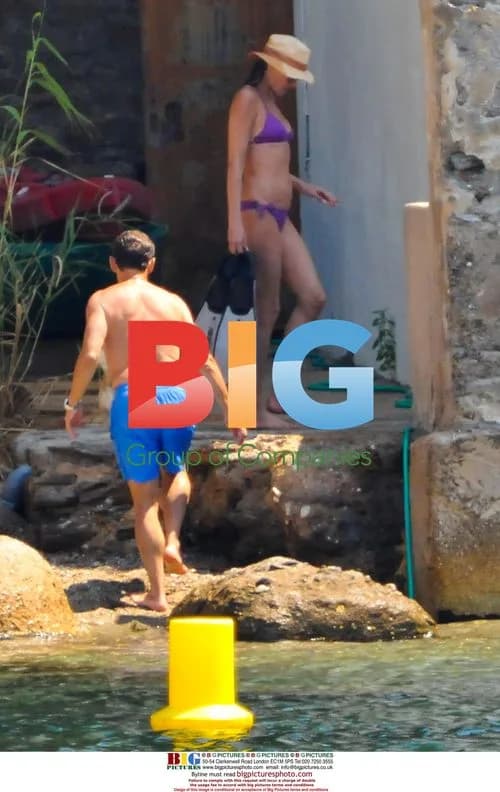 Sarkozy and Bruni on Holiday in France