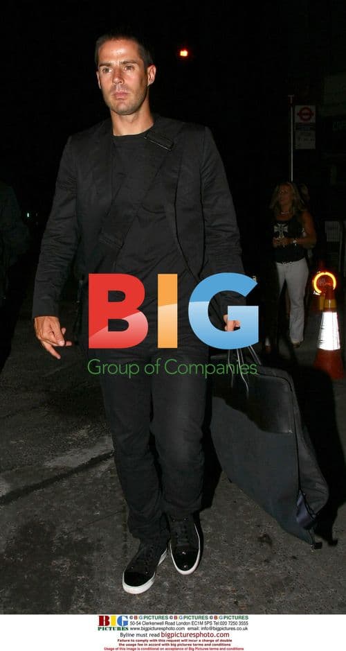 Jamie Redknapp spotted at Boujis