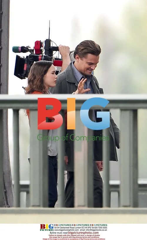 Leonardo DiCaprio films "Inception"