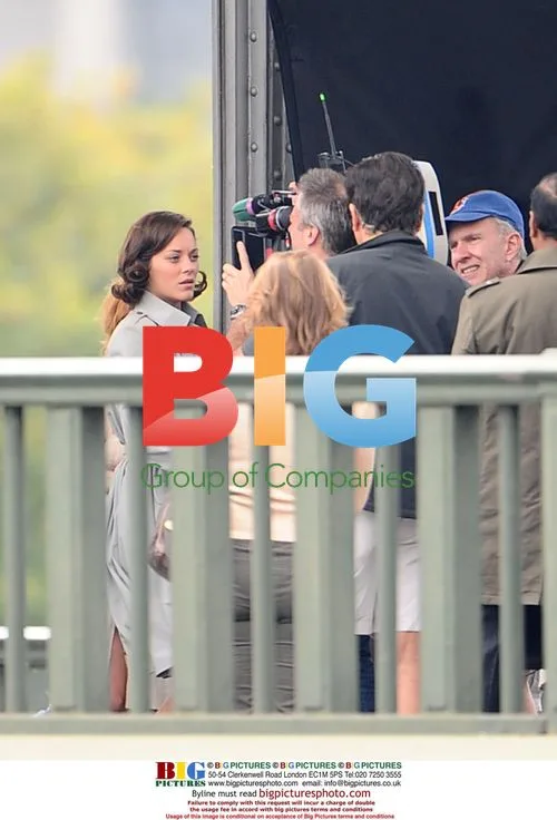 Leo DiCaprio filming 'Inception'