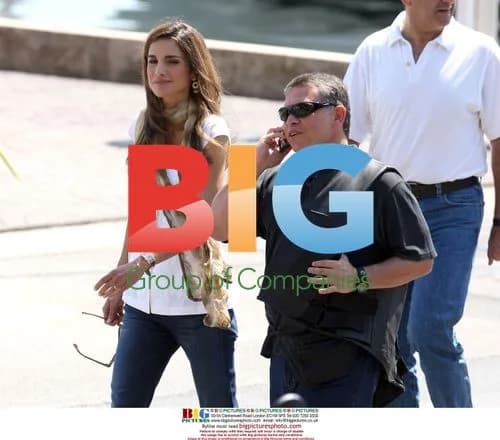 King and Queen of Jordan Relax in French Riviera
