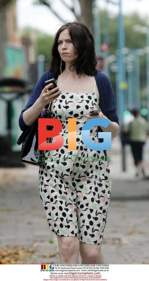 Singer Sophie Ellis-Bextor out in London