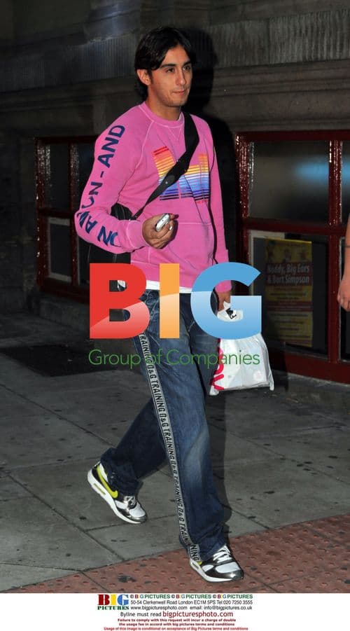 Liverpool Player Alberto Aquilanii and Wife Out in UK