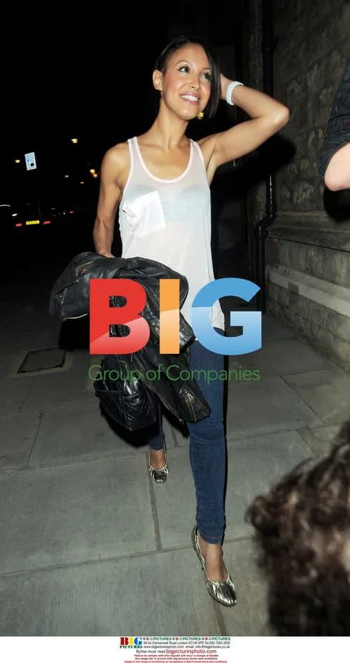 Sugababe Amelle Berrabah Enjoys Night Out