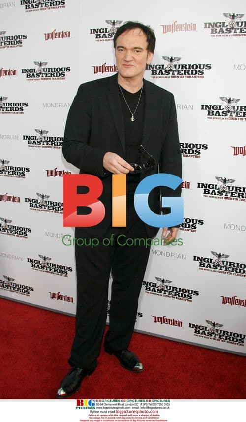 Quentin Tarantino at Inglorious Basterds Premiere