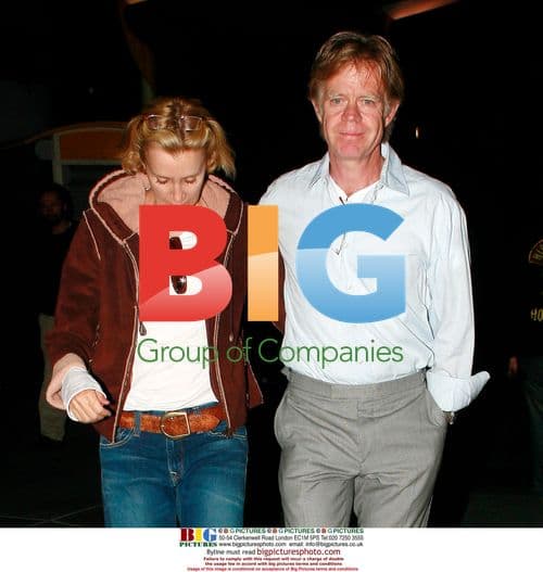 Felicity Huffman and William H. Macy at Hollywood diner