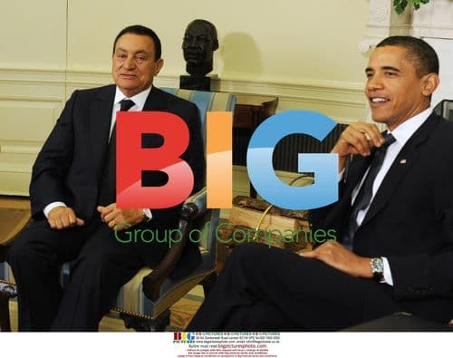 Obama and Mubarak Meet in Oval Office