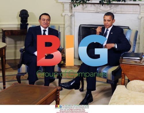 Obama and Mubarak meet in Oval Office