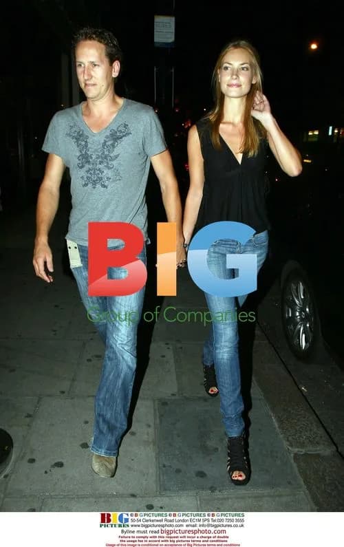 Brendan Cole enjoys night out with mystery girl