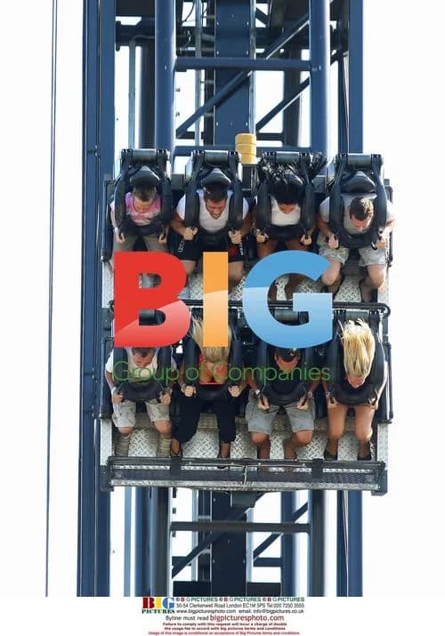 Katie Price and Alex Reid at Thorpe Park