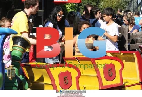Katie Price aka Jordan at Thorpe Park with Alex Reid