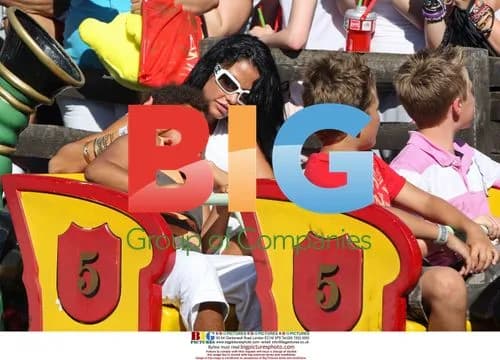 Katie Price and Alex Reid at Thorpe Park