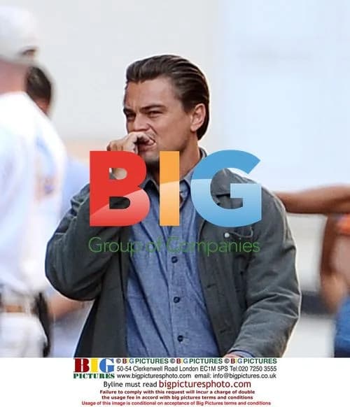 Leonardo DiCaprio and Ellen Page on 'Inception' set
