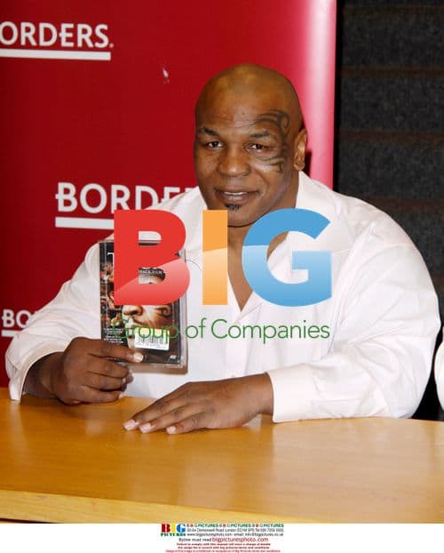 Mike Tyson at Tyson and Toback DVD Signing