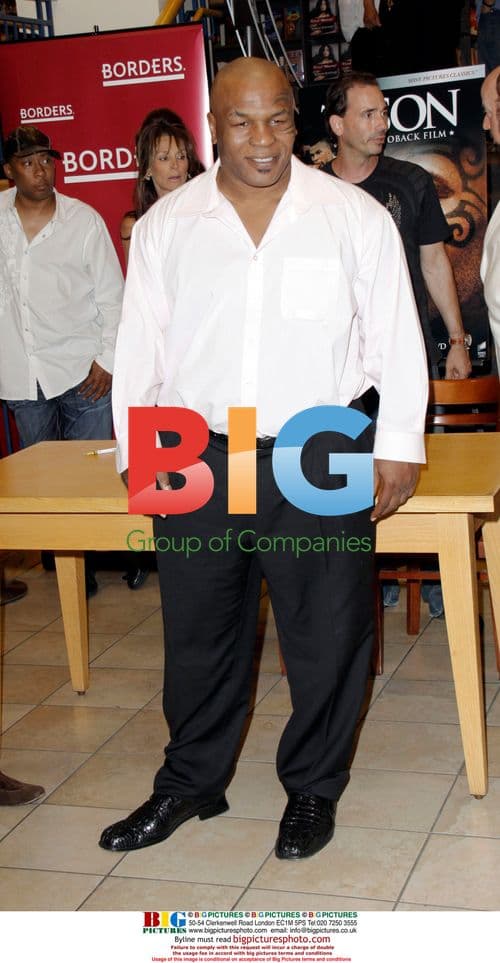 Mike Tyson Attends Tyson and Toback DVD Signing
