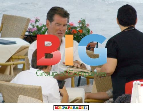 Pierce Brosnan enjoys weekend on Amalfi Coast
