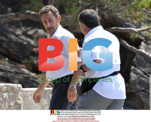 Sarkozy and Jordanian Royals in France