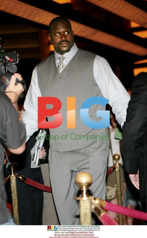 Shaquille O'Neal and Oscar De La Hoya press conference