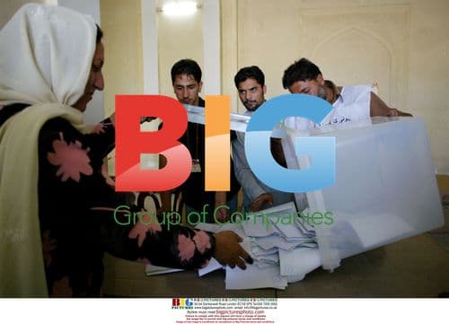 Afghan presidential election vote count