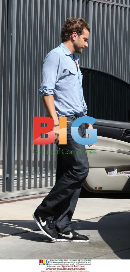Bradley Cooper arrives for meeting