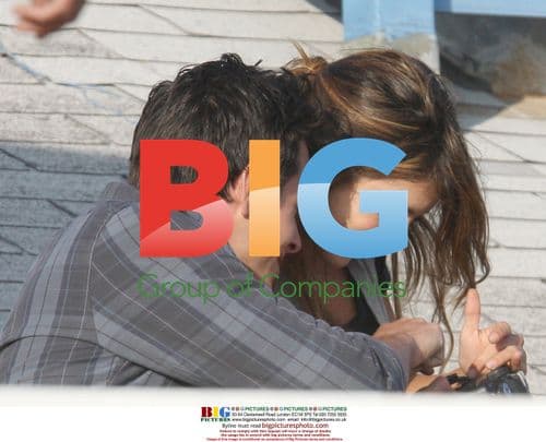 Sheane Grimes filming 90210 in Santa Monica