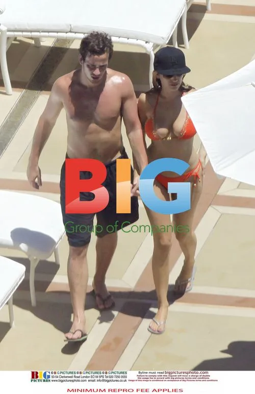 Kelly Brook and Danny Cipriani at the Pool