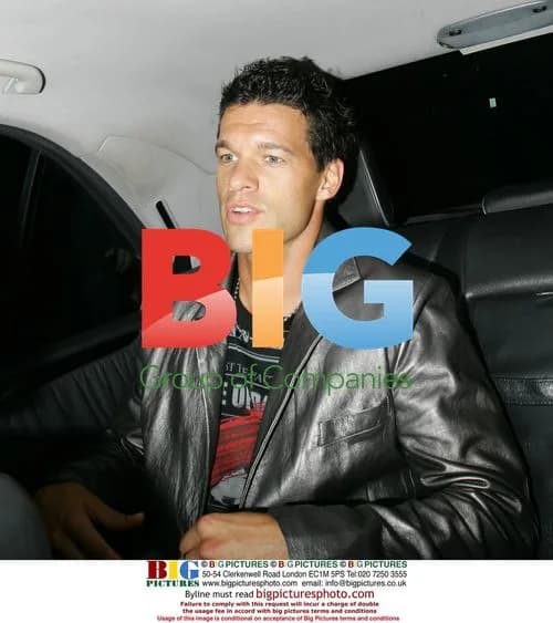 Michael Ballack leaves Jalouse Night Club