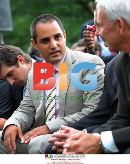 Montoya and Jarrett at White House NASCAR event