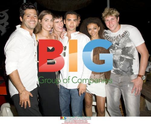 Celebs at Raffles Ibiza Party