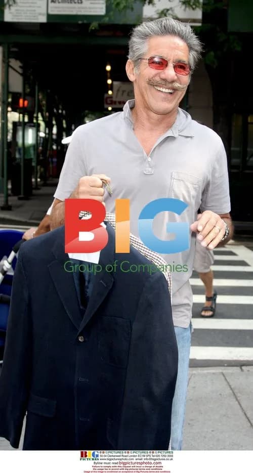 Geraldo Rivera at Live with Regis and Kelly
