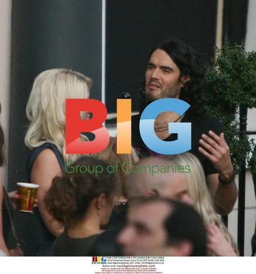 Russell Brand films movie scenes in London