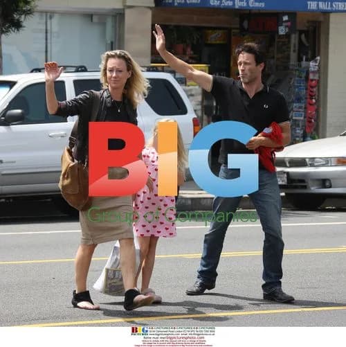 Stephen Moyer, Anna Paquin out with family