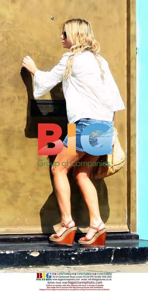 Geri Halliwell gets a Brazilian wax in London