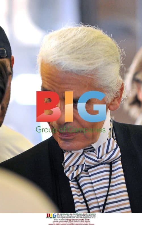 Karl Lagerfeld in Saint Tropez Bookshop