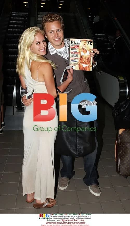 Spencer Pratt promotes Heidi Montag's Playboy cover