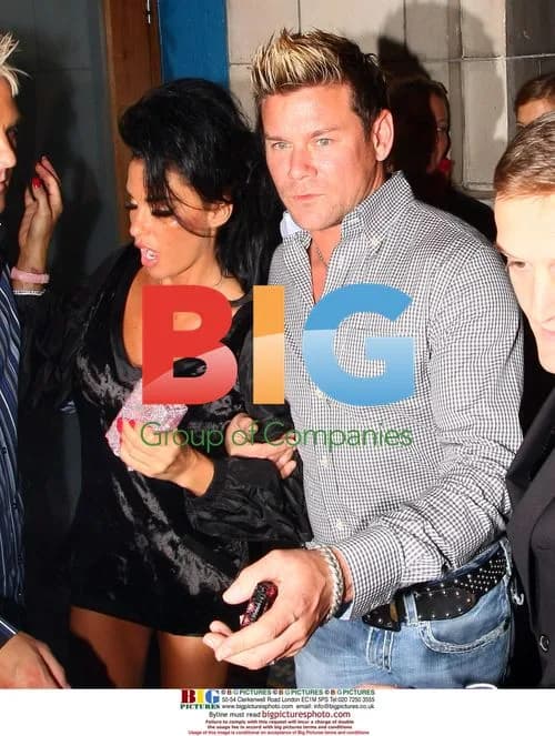 Katie Price at David Walliams' birthday bash