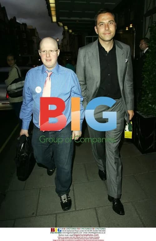 David Walliams and Matt Lucas at Claridge's Hotel