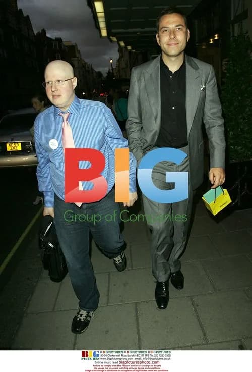 David Walliams and Matt Lucas at Claridge's Hotel
