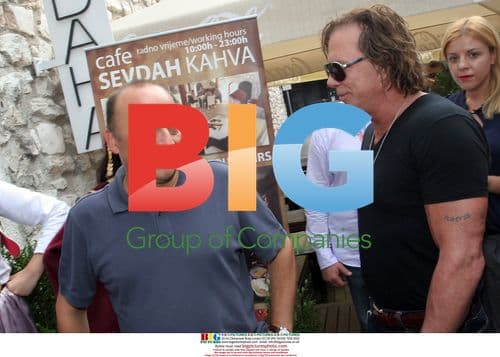 Mickey Rourke at Sarajevo Movie Festival