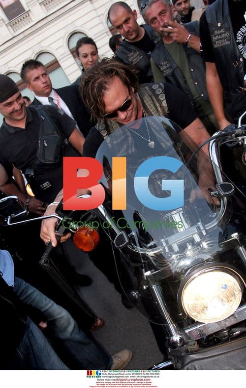 Mickey Rourke at Sarajevo Film Festival