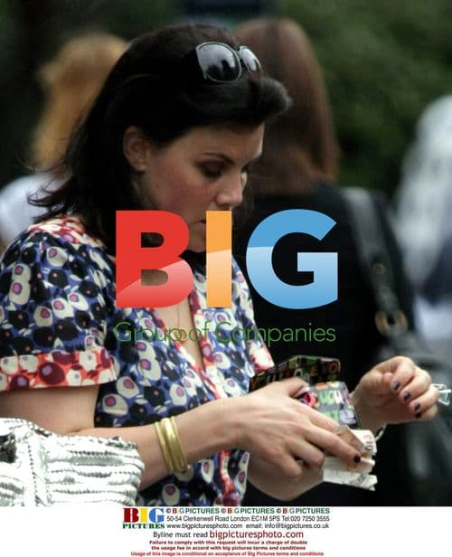 Kirstie Allsopp with Family in the Park