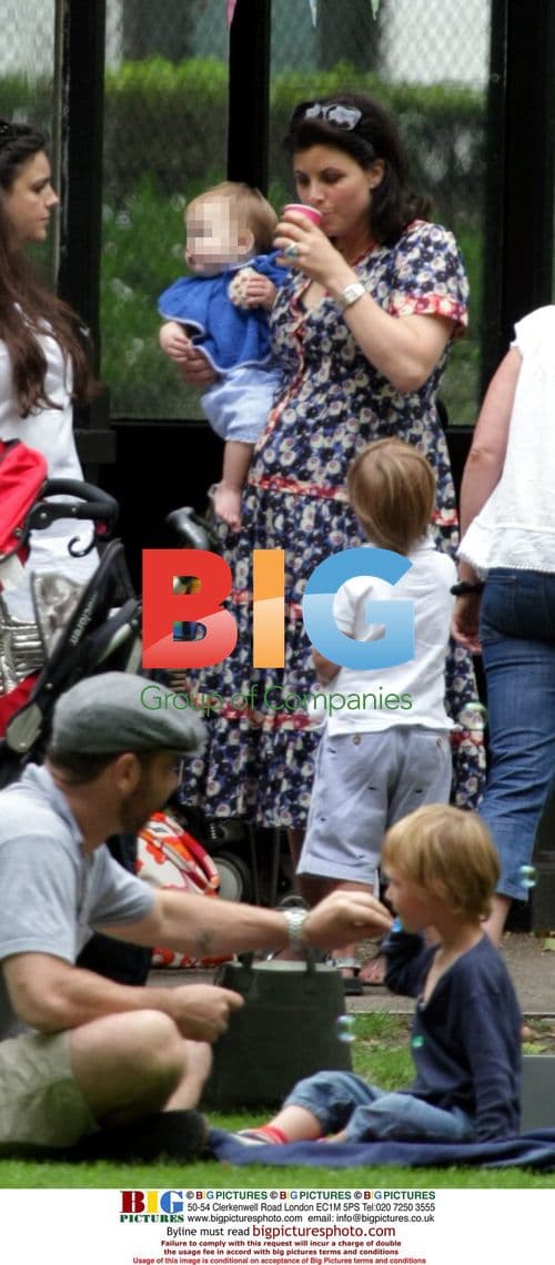 Kirstie Allsopp takes family to park