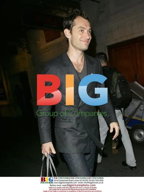Jude Law Signing Autographs at Wyndham Theatre