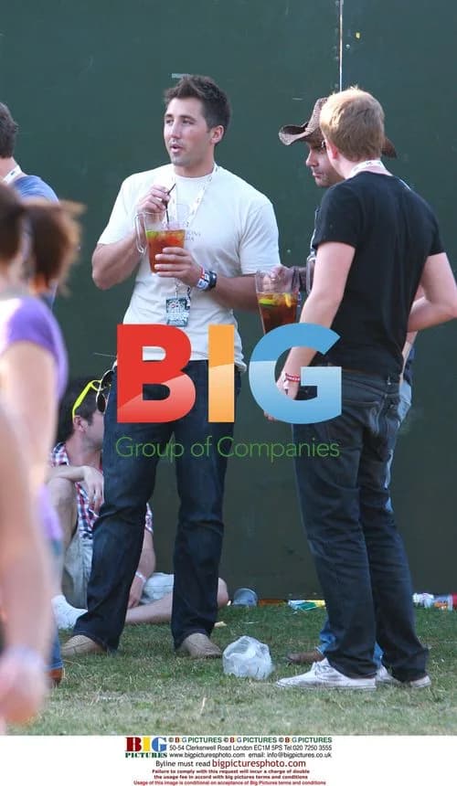 Gavin Henson at V Festival