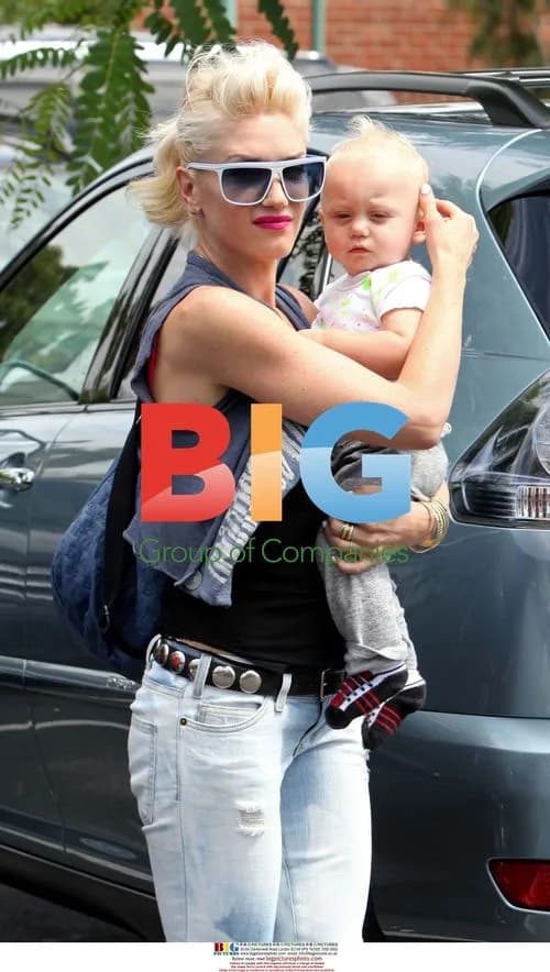 Gwen Stefani Grocery Shopping with Son Zuma