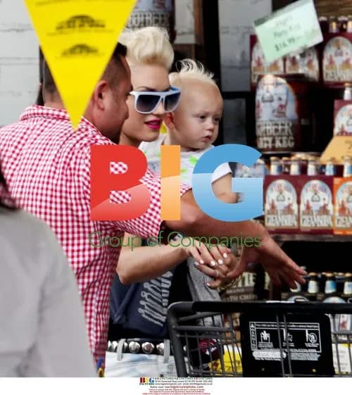 Gwen Stefani Grocery Shopping with Son Zuma