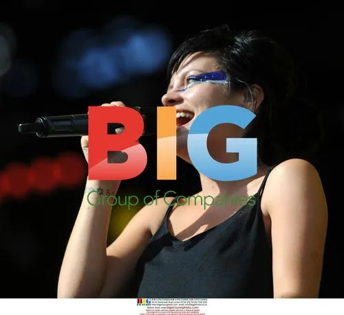 Lily Allen performs at V Festival