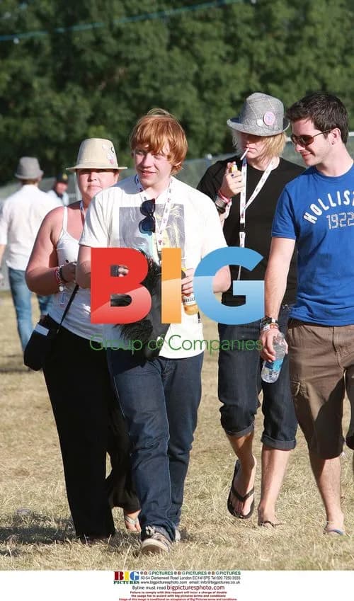 Rupert Grint at the V Festival, Staffordshire, UK