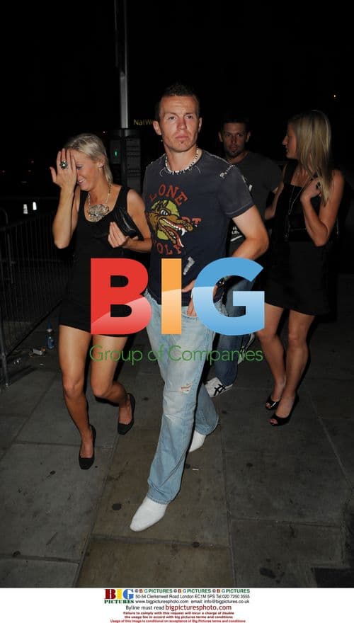 Australian cricketers at Boujis after Ashes loss